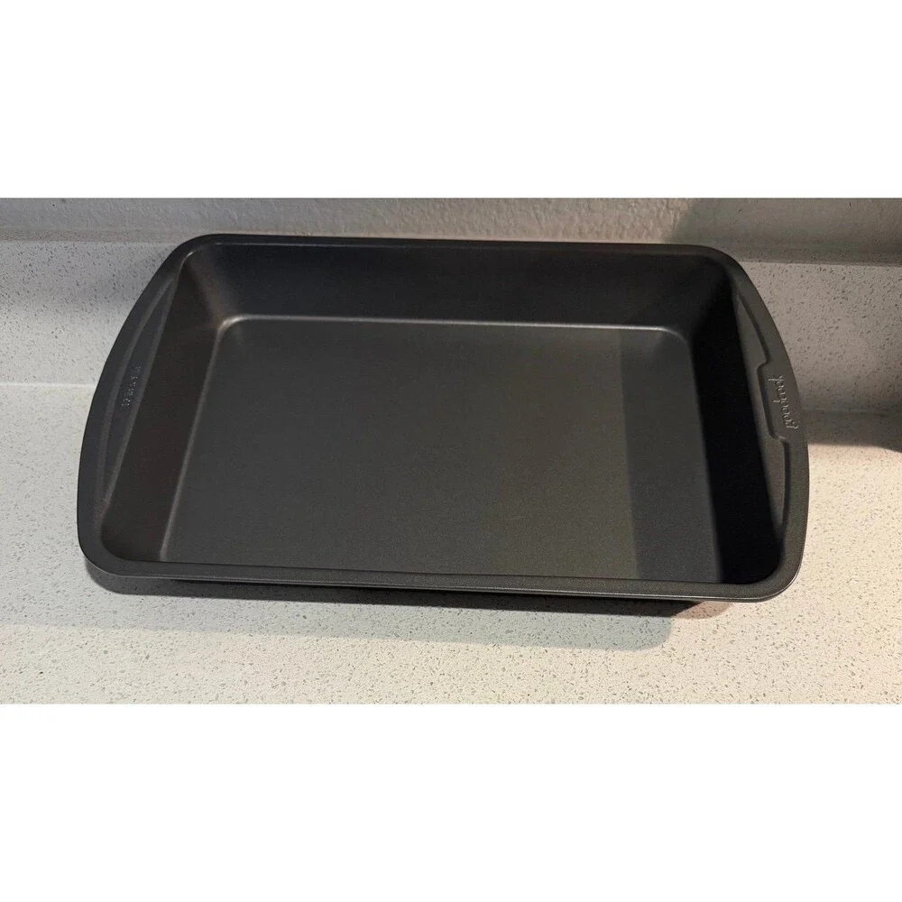Good Cook Everyday Baking Pan with Scratch-Resistant Metal-Utensil Safe